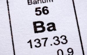 Electron configuration of barium